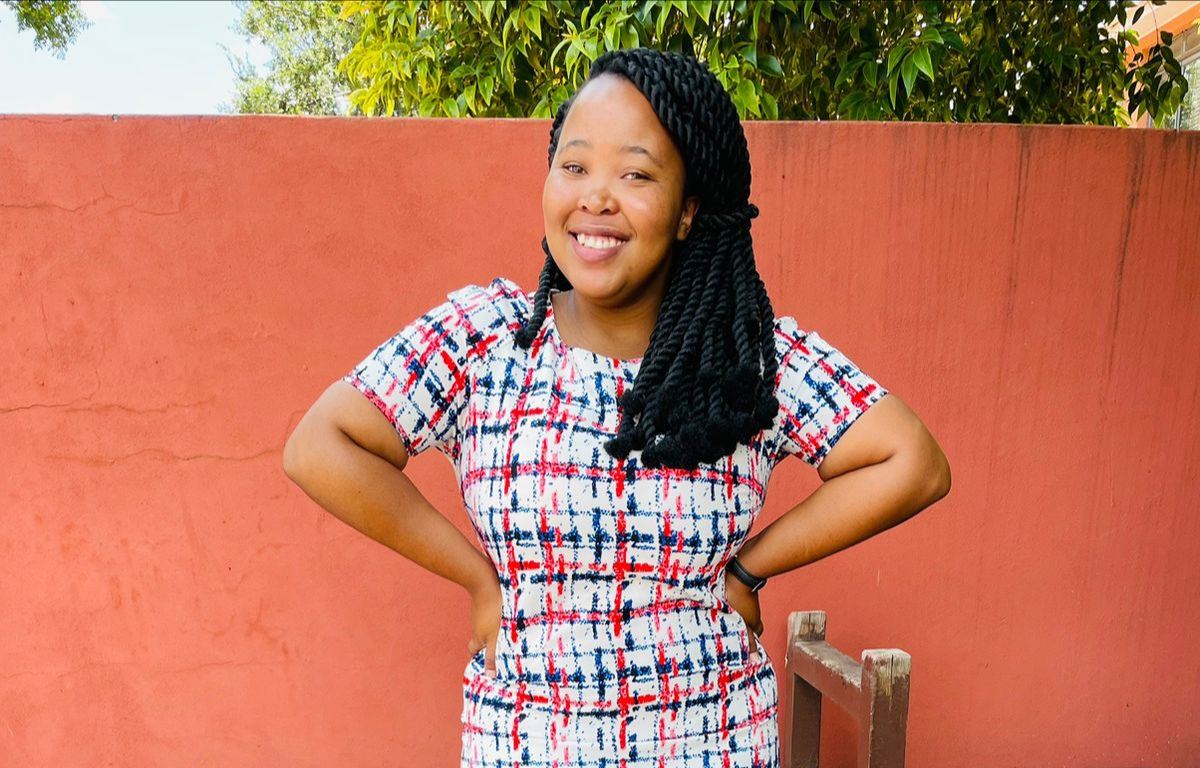 Project Officer and Administrative Assistant Thato Khabele